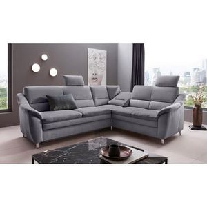 Places of Style Ecksofa »Cardoso L-Form«, Federkern, wahlweise mit Bett, Schubkasten, teilweise Relaxfunktion