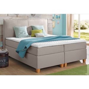 Home affaire Boxspringbett "Houssay", inkl. Topper, 5 Breiten, 2 Härtegraden auch in Überlänge 220 cm