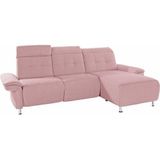 Places of Style Ecksofa "Manhattan L-Form", 2 Sitze mit elektrischer Relaxfunktion, verstellbare Armlehnen