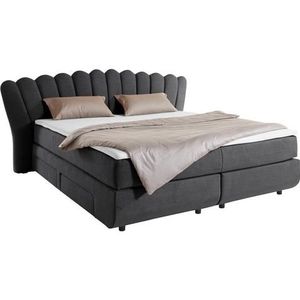 Leonique Boxspring Fleurir Breedte 180 cm, 3 verschillende ligbreedtes: 90, 140 en 180 cm