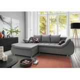 INOSIGN Ecksofa »Imola elegant und modern, aktuelle Steppung im Sitz, bequem, L-Form«, auch mit Bettfunktion und Bettkasten