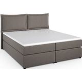 Home affaire Boxspringbett "Lysann", 5fach verstellbares Kopfteil, in 4 Breiten, 3 Matratzenarten