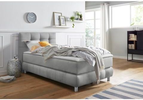 andas Boxspringbett "Salo", incl. Topper, 6 Breiten, 2 Härtegrade, TFK auch in Härtegrad 4