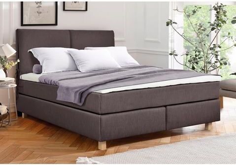 Home affaire Boxspringbett "Nele", inkl. Topper im schlichtem Design