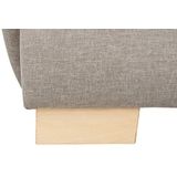 Home affaire Ecksofa "Nika L-Form", Polsterecke, Struktur fein oder Melrose/Struktur, mit Bettfunktion