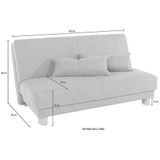 INOSIGN Schlafsofa "Gina", mit einem Handgriff vom Sofa zum Bett