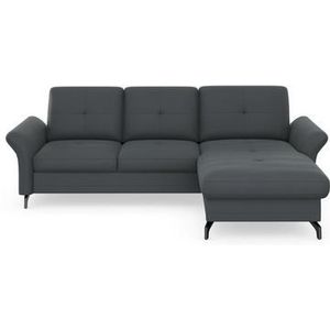 Places of Style Ecksofa »Calando L-Form«, wahlweise mit Bettfunktion, Bettkasten und Armteilfunktion