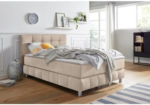 andas Boxspringbett "Salo", incl. Topper, 6 Breiten, 2 Härtegrade, TFK auch in Härtegrad 4