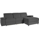 Places of Style Ecksofa "Kilado, L-Form,", mit Relaxfunktion, verstellbarer Armlehne, Kopfteilverstellung