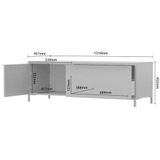 Places of Style Lowboard »Onyx«, Kommode mit Soft-Close-Funktion, in zwei Breiten, Fernsehtisch