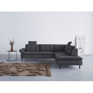 INOSIGN Ecksofa »Birkholm L-Form«, Armlehnverstellung, auch in Easy Clean Bezug - mit Wasser zu reinigen