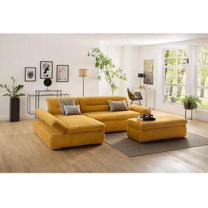 INOSIGN Ecksofa »Avesa L-Form«, Wahlweise mit Armteilvertsellung und Bettfunktion, B/T/H: 300/172/80cm