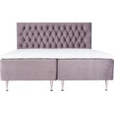 Places of Style Boxspringbett "Exclusive", inkl. Topper, 3 Breiten, 3 Härtegrad-Ausführungen