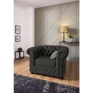 Home affaire Chesterfield-fauteuil New Castle hoogwaardige capitonnage, bxdxh: 104x86x72 cm