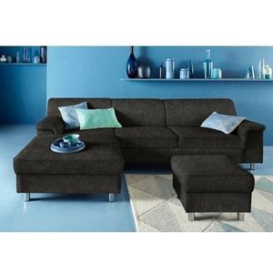 INOSIGN Ecksofa »Jamie, modern und elegant, Fußhöhe 9cm, L-Form,«, wahlweise mit Bettfunktion