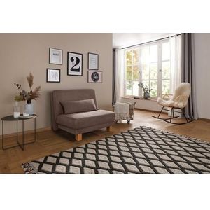 Home affaire Schlafsofa »Gina«, vom Sofa zum Bett mit einem Handgriff, in 4 Breiten, Nierenkissen