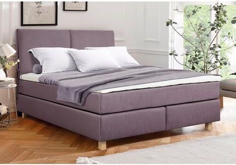 Home affaire Boxspringbett "Nele", inkl. Topper im schlichtem Design