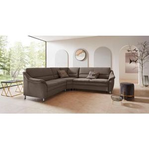 Places of Style Ecksofa »Cardoso L-Form«, mit Trapezecke für mehr Sitzkomfort, wahlweise auch mit Bettfunktion