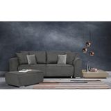 INOSIGN 3-Sitzer Beatrice Schlafsofa, wahlweise auch mit Bettfunktion und Bettkasten, incl. 2 Zierkissen