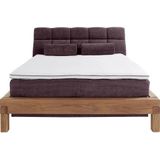 Home affaire Boxspringbett »Villads«, Liegefläche: 160/200 cm aus Balkeneiche, Inside-Boxspring-Unterbau