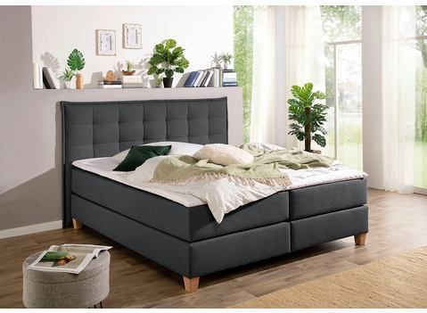 Home affaire Boxspringbett, inklusive Komfortschaum-Topper