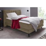 Places of Style Boxspringbett "Skien", incl. Kaltschaumtopper, 2 Härtegrade, 3 Ausführungen
