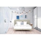 andas Boxspringbett "Premium", Steppung mit Knopfheftung, inkl. Topper