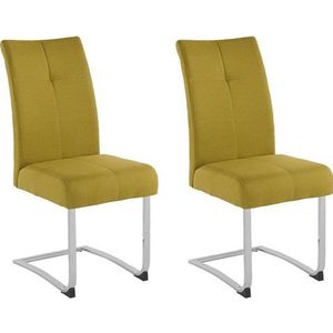 Home affaire Vrijdragende stoel RAB Bekleding in verschillende kwaliteiten, maximaal vermogen 120 kg (set, 2 stuks)