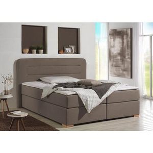 Home affaire Boxspringbett "Manchester", 5 Breiten, 3 Ausführungen, 2 Härtegraden, Topper, Steppung