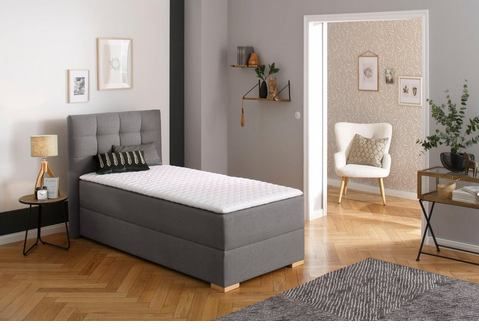 Home affaire Boxbett "Olivet", in 4 Farben, 4 Breiten, 2 Matratzenarten, auch in Überlänge 220 cm