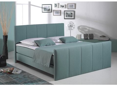 Home affaire Boxspringbett "Portland", in 3 Breiten, 3 Matratzenarten und 2 Härtegraden, incl. Topper