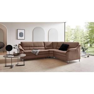 Places of Style Ecksofa »Cardoso L-Form«, mit Trapezecke für mehr Sitzkomfort, wahlweise auch mit Bettfunktion
