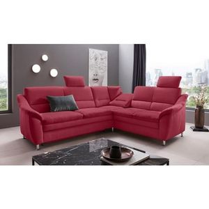 Places of Style Ecksofa »Cardoso L-Form«, Federkern, wahlweise mit Bett, Schubkasten, teilweise Relaxfunktion