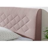 INOSIGN Boxspringbett "Parla", incl. Topper, 4 Farben in 4 Breiten, 2 Härtegraden, 3 Matratzenarten