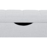 Places of Style Hockerbank "Checked", mit Stauraum, Breite 120 cm und 160 cm, als Bettbank geeignet