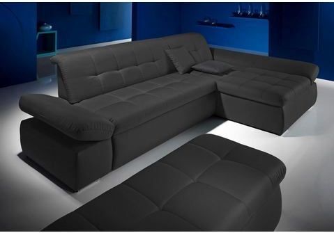 INOSIGN Ecksofa L-Form, wahlweise mit Armlehn- und Bettfunktion