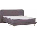 andas Boxspringbett "Premium", Steppung mit Knopfheftung, inkl. Topper