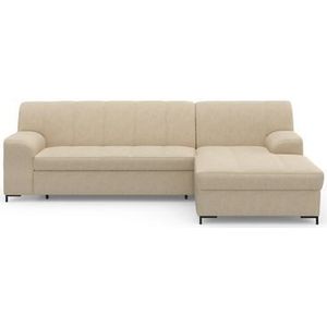 INOSIGN Ecksofa »Balme L-Form«, Inkl. Zierkissen, wahlweise mit Bettfunktion