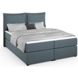 Home affaire Boxspringbett "Lysann", 5fach verstellbares Kopfteil, in 4 Breiten, 3 Matratzenarten