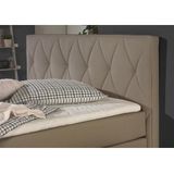 Home affaire Boxspringbett "Merino", incl. Kaltschaumtopper, 5, Breiten, 2 Härtegrade, 3 Ausführungen