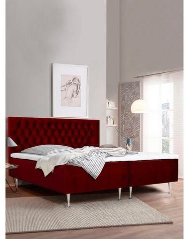 Places of Style Boxspringbett "Exclusive", inkl. Topper, 3 Breiten, 3 Härtegrad-Ausführungen
