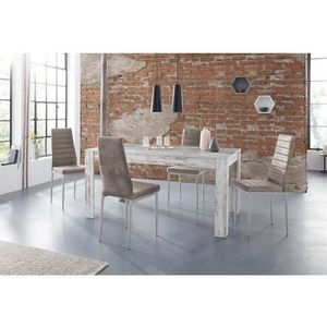 INOSIGN Eethoek Lynn160/Kate Tafel met 4 stoelen (set, 5-delig)