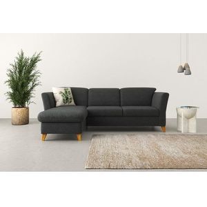Home affaire Ecksofa »Trelleborg L-Form«, Federkern-Polsterung, wahlweise mit Bettfunktion und Bettkasten