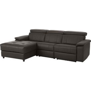 Home affaire Ecksofa »Binado, L-Form,«, mit manueller oder elektrischer Relaxfunktion mit USB-Anschluss