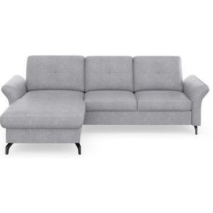 Places of Style Ecksofa »Calando L-Form«, wahlweise mit Bettfunktion, Bettkasten und Armteilfunktion