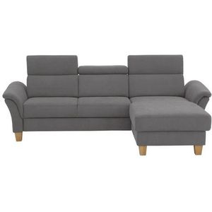 Home affaire Ecksofa »Conville L-Form«, Federkern, wahlweise mit Bettfunktion und Bettkasten bzw. Stauraum