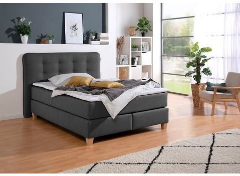 Home affaire Boxspringbett, inklusive Komfortschaum-Topper