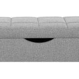 Places of Style Hockerbank "Checked", mit Stauraum, Breite 120 cm und 160 cm, als Bettbank geeignet
