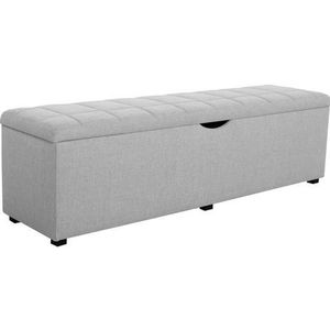 Places of Style Hockerbank »Checked«, mit Stauraum, Breite 120 cm und 160 cm, als Bettbank geeignet