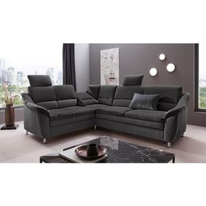 Places of Style Ecksofa »Cardoso L-Form«, Federkern, wahlweise mit Bett, Schubkasten, teilweise Relaxfunktion